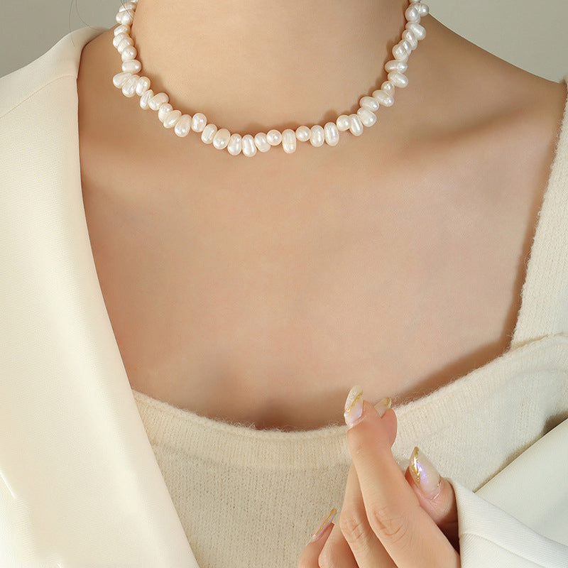 IRREGULAR PEARL NECKLACE