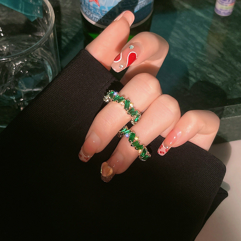 Ins high-end fashion ring