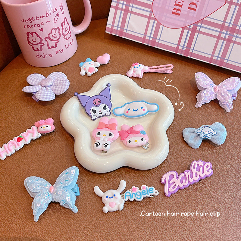 Kuromi cartoon hair band