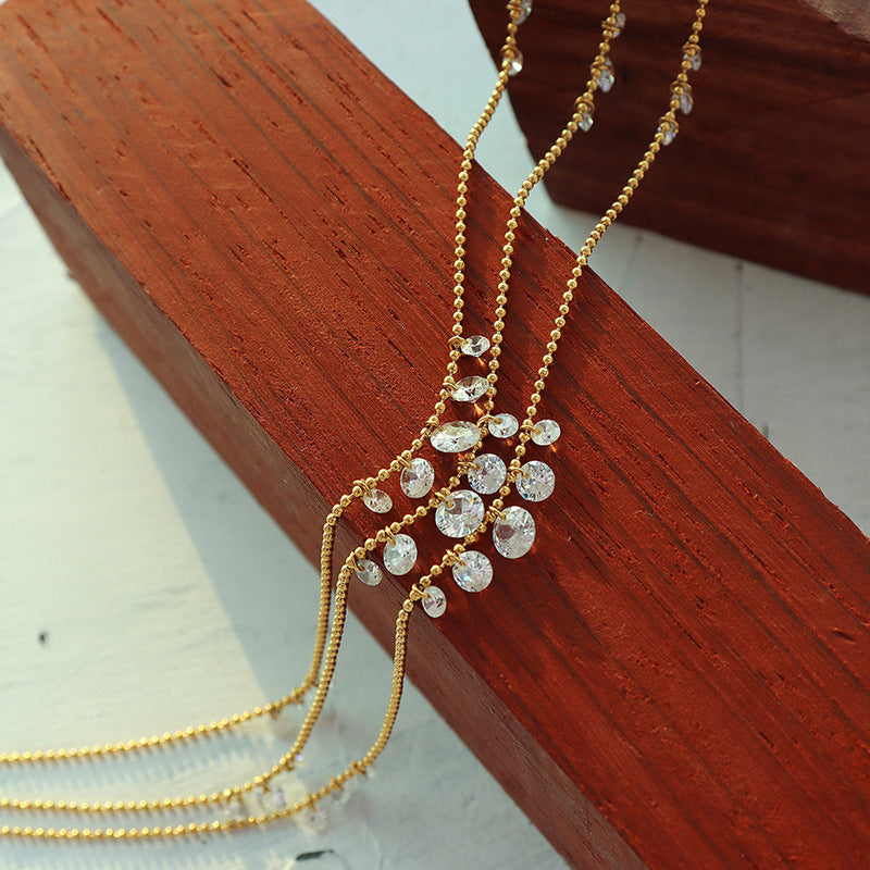 LIGHT LUXURY INLAID NECKLACE