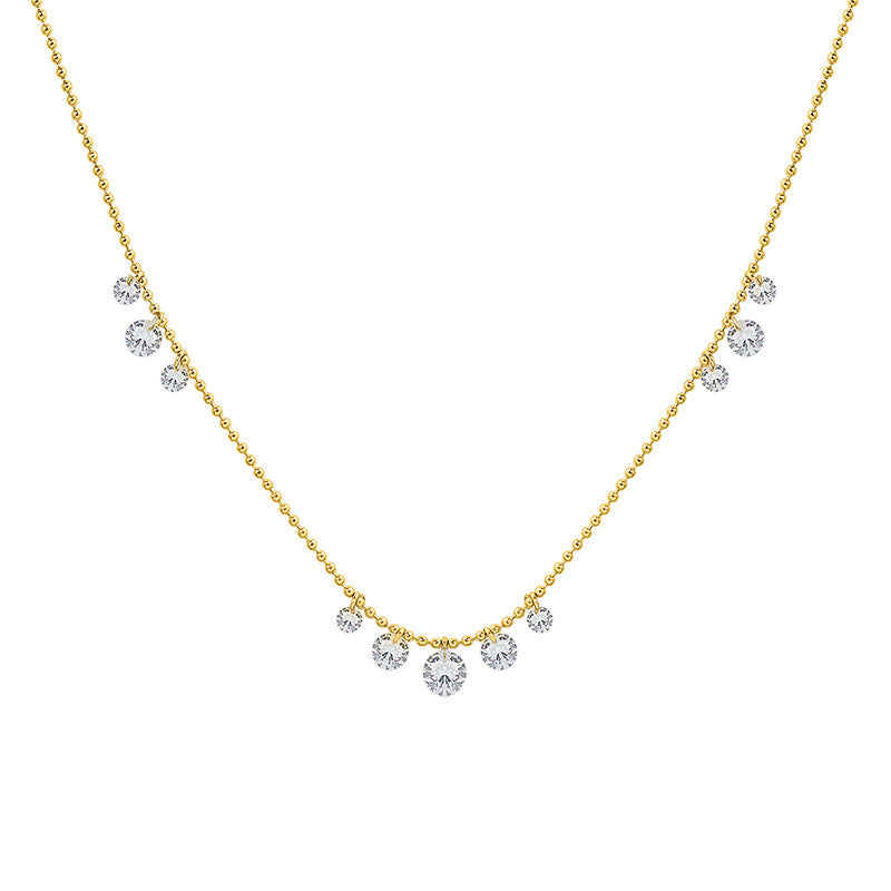 LIGHT LUXURY INLAID NECKLACE