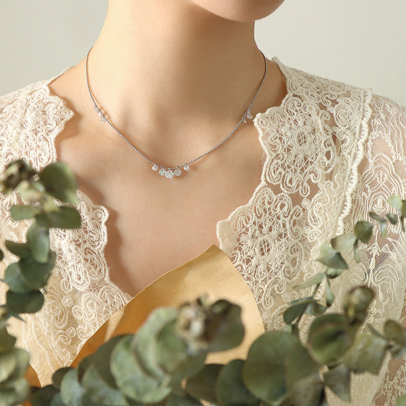 LIGHT LUXURY INLAID NECKLACE
