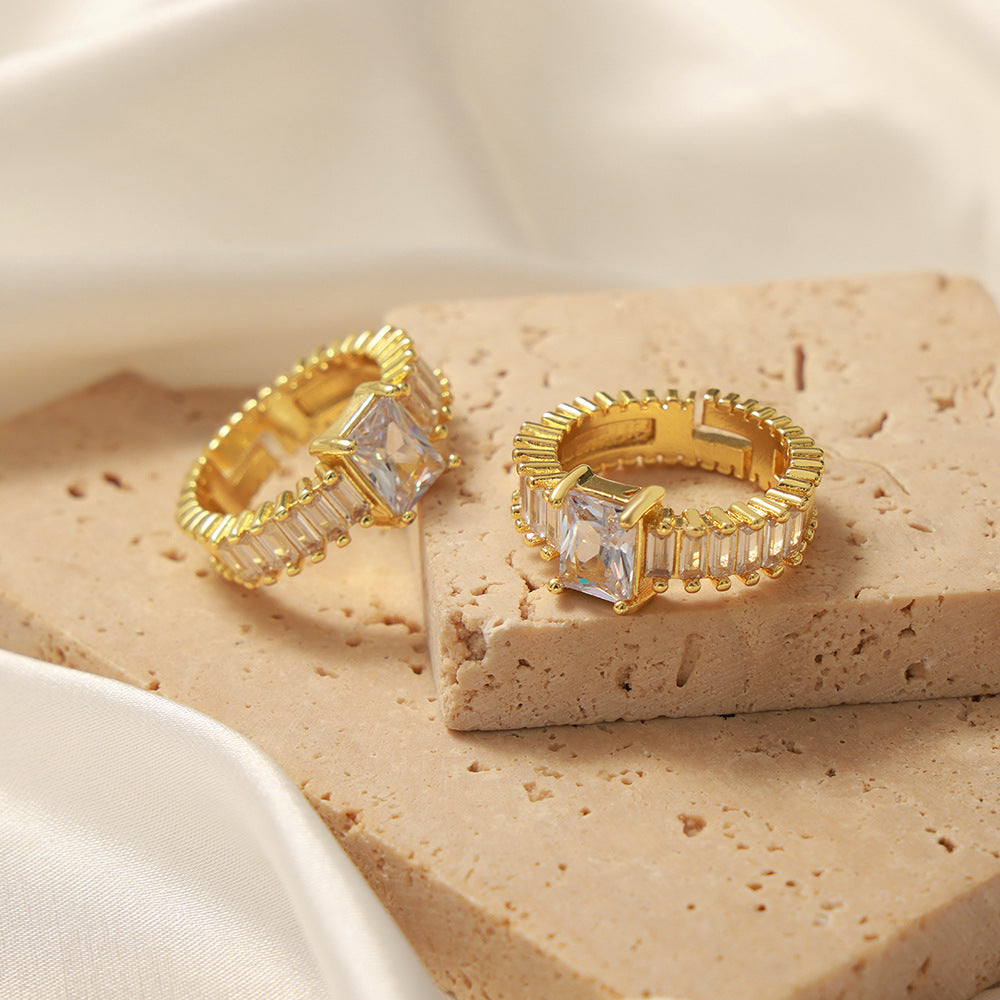 LIGHT LUXURY RING OPENING RING