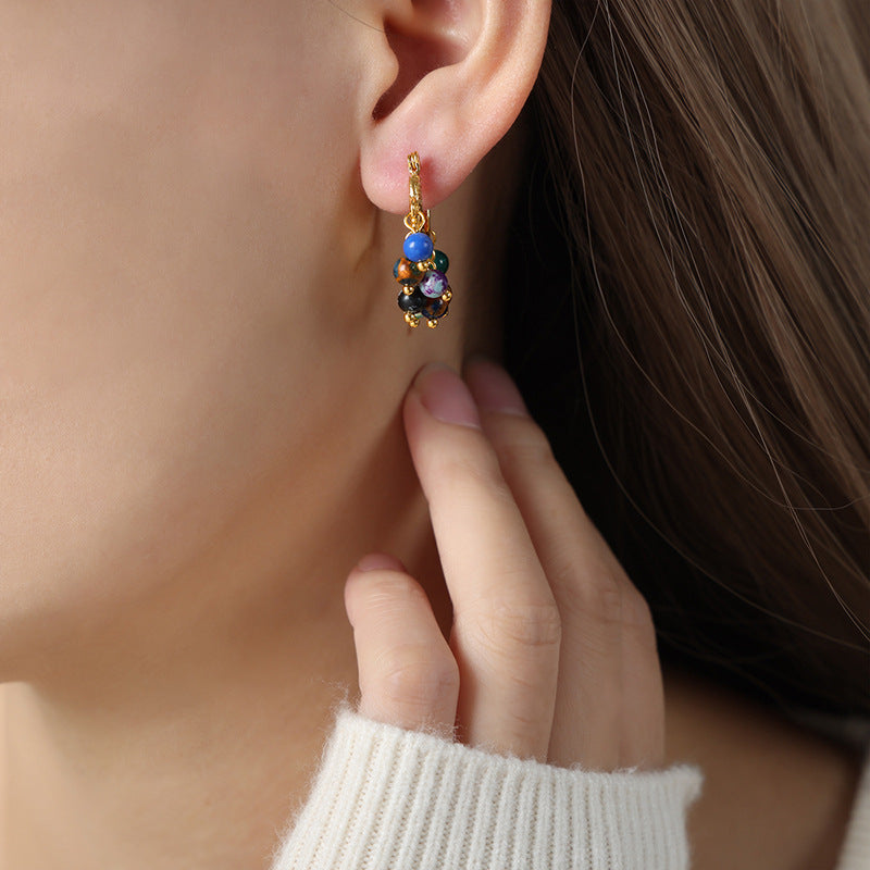 LIGHT LUXURY TASSEL STYLE EARRINGS