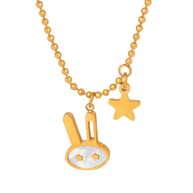 LITTLE RABBIT PENDANT NECKLACE
