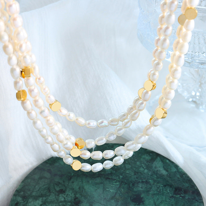 LITTLE BEAN PEARL NECKLACE