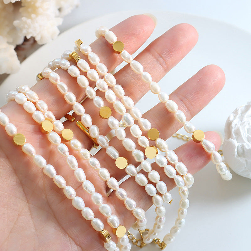LITTLE BEAN PEARL NECKLACE