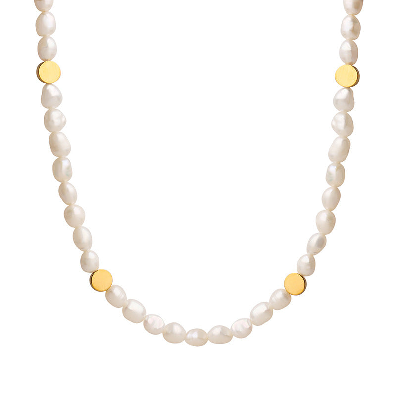 LITTLE BEAN PEARL NECKLACE