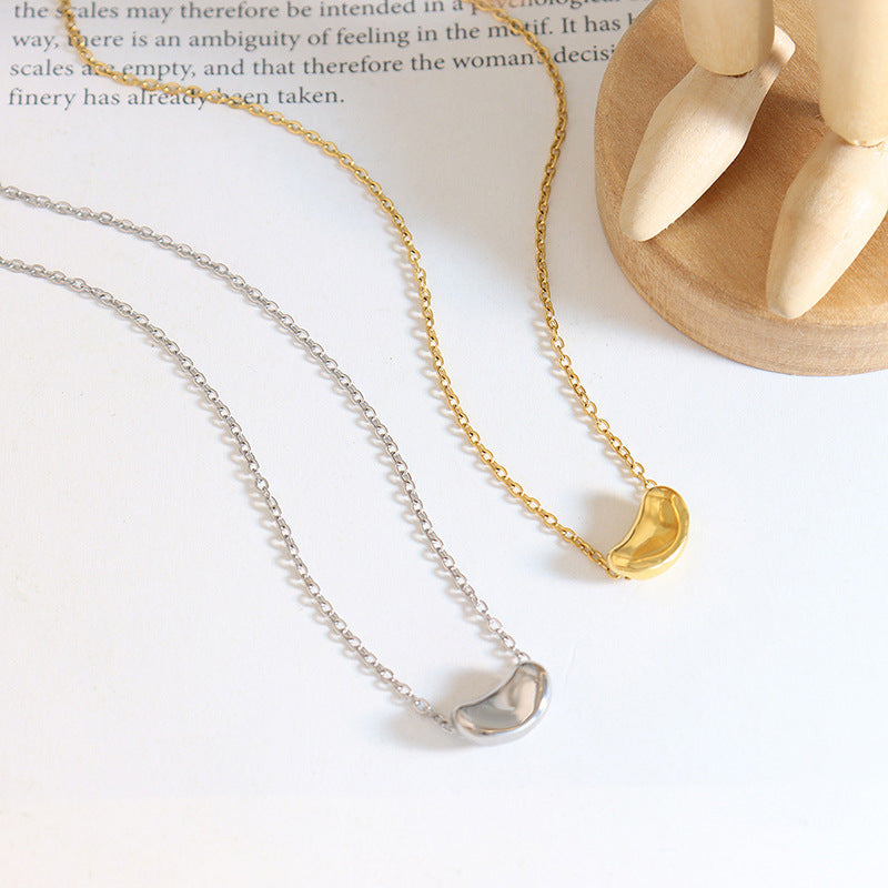 LITTLE BEAN PENDANT NECKLACE