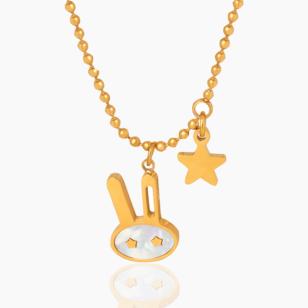 LITTLE RABBIT PENDANT NECKLACE