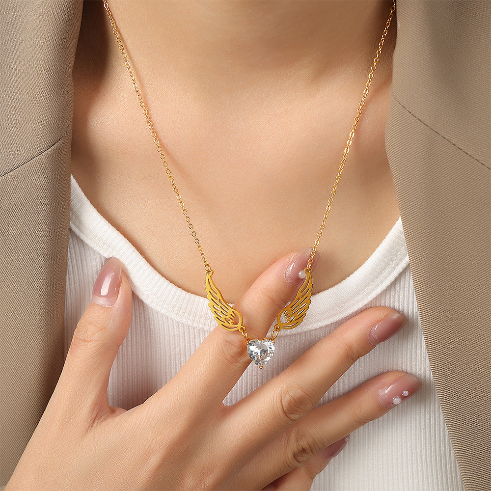 LOVE ANGEL WINGS NECKLACE