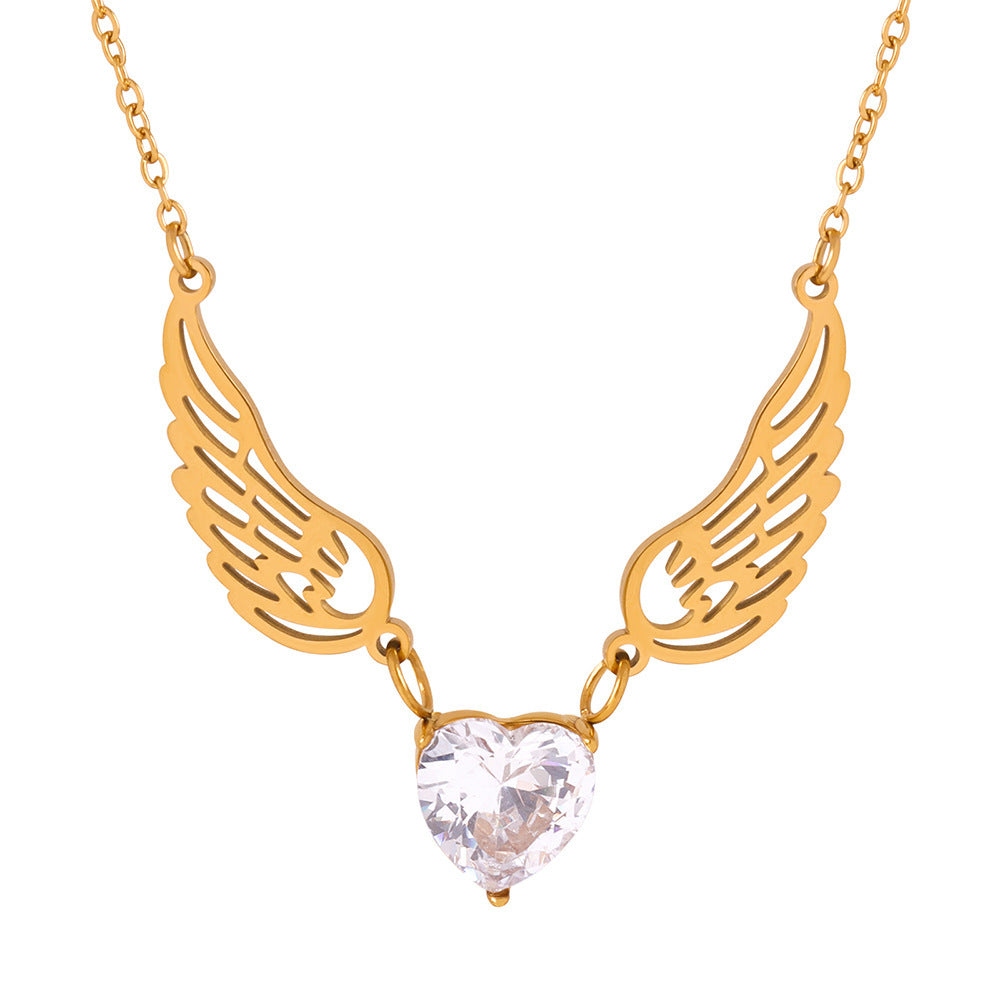 LOVE ANGEL WINGS NECKLACE