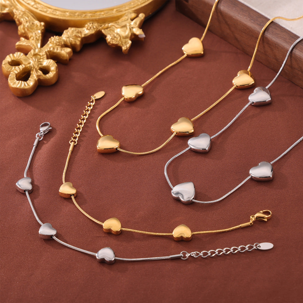 LOVE BEADED NECKLACE