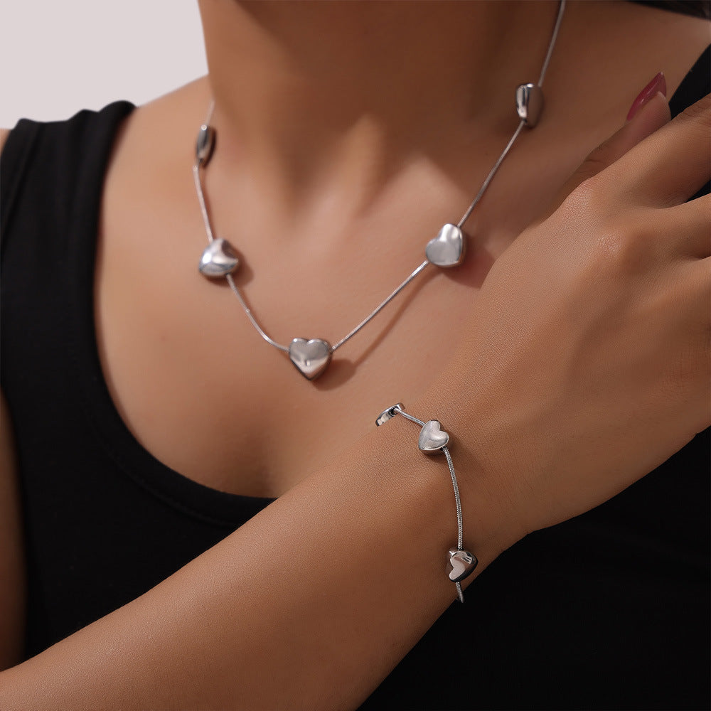 LOVE BEADED NECKLACE