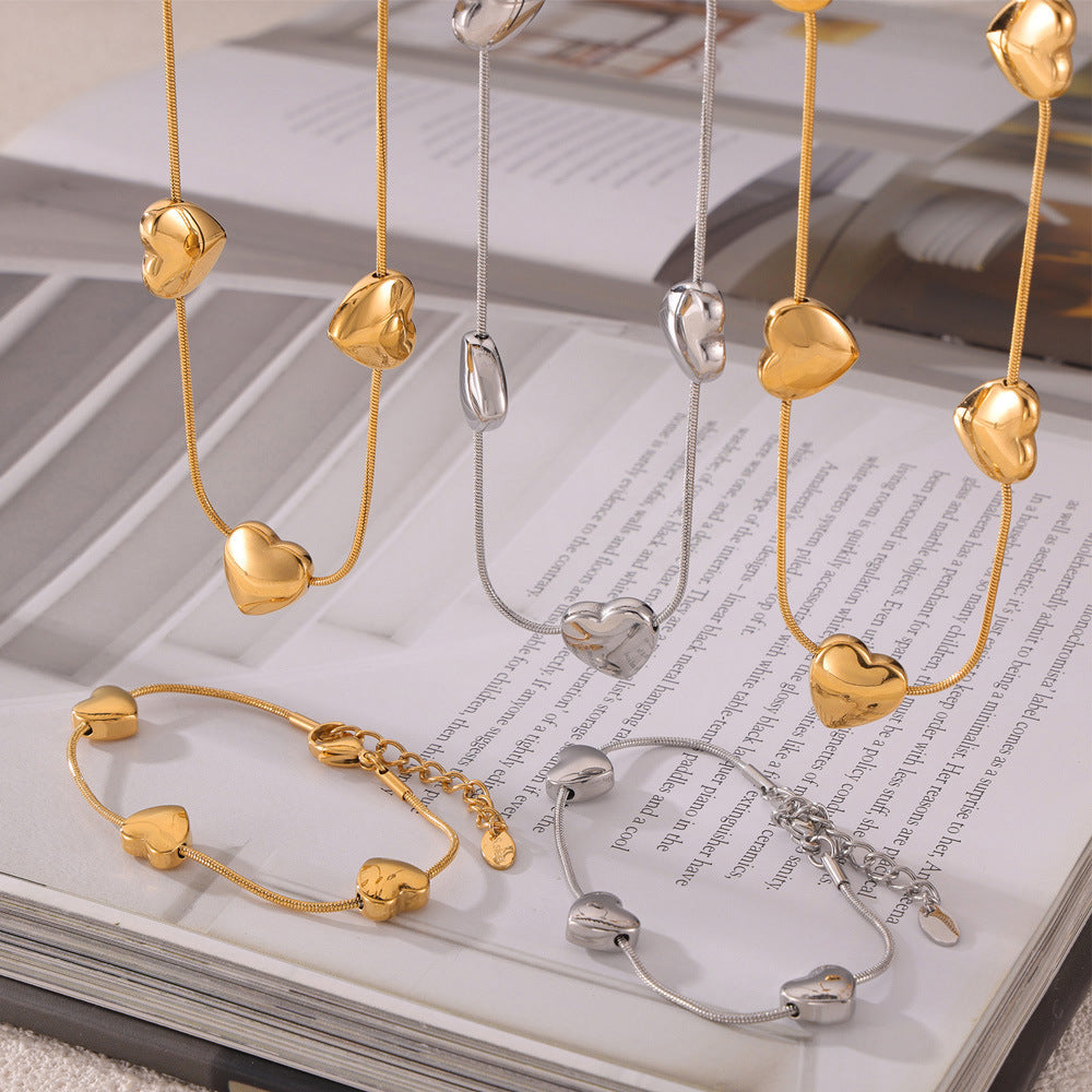 LOVE BEADED NECKLACE