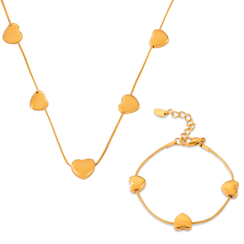 LOVE BEADED NECKLACE