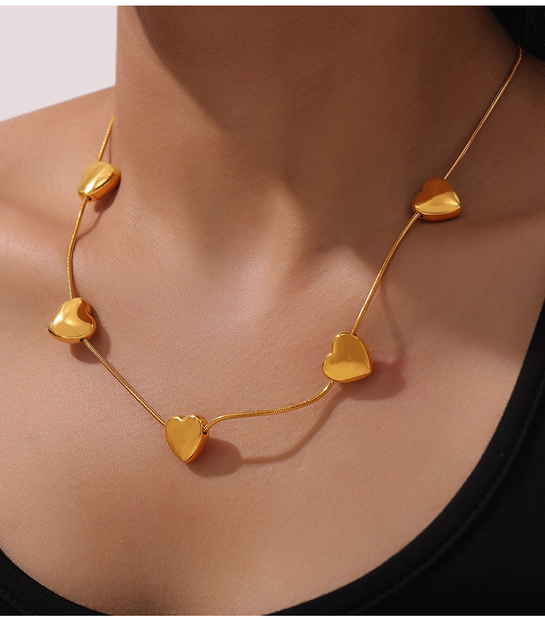 LOVE BEADED NECKLACE