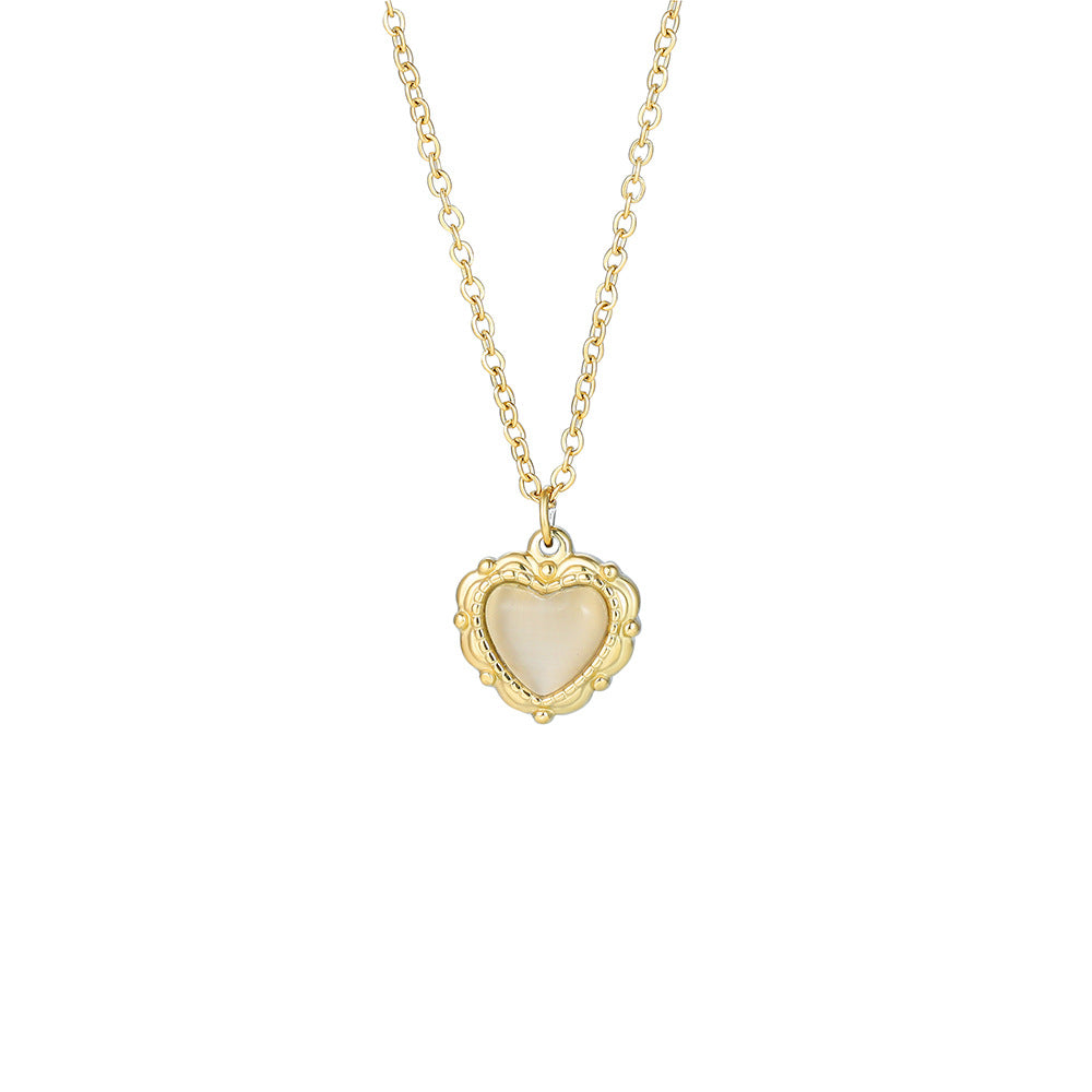 LOVE GEMSTONE NECKLACE