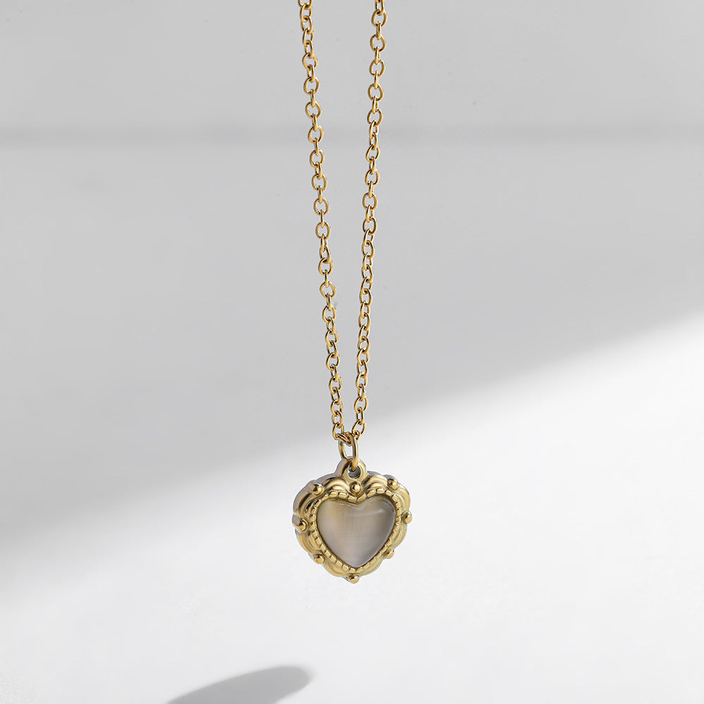 LOVE GEMSTONE NECKLACE