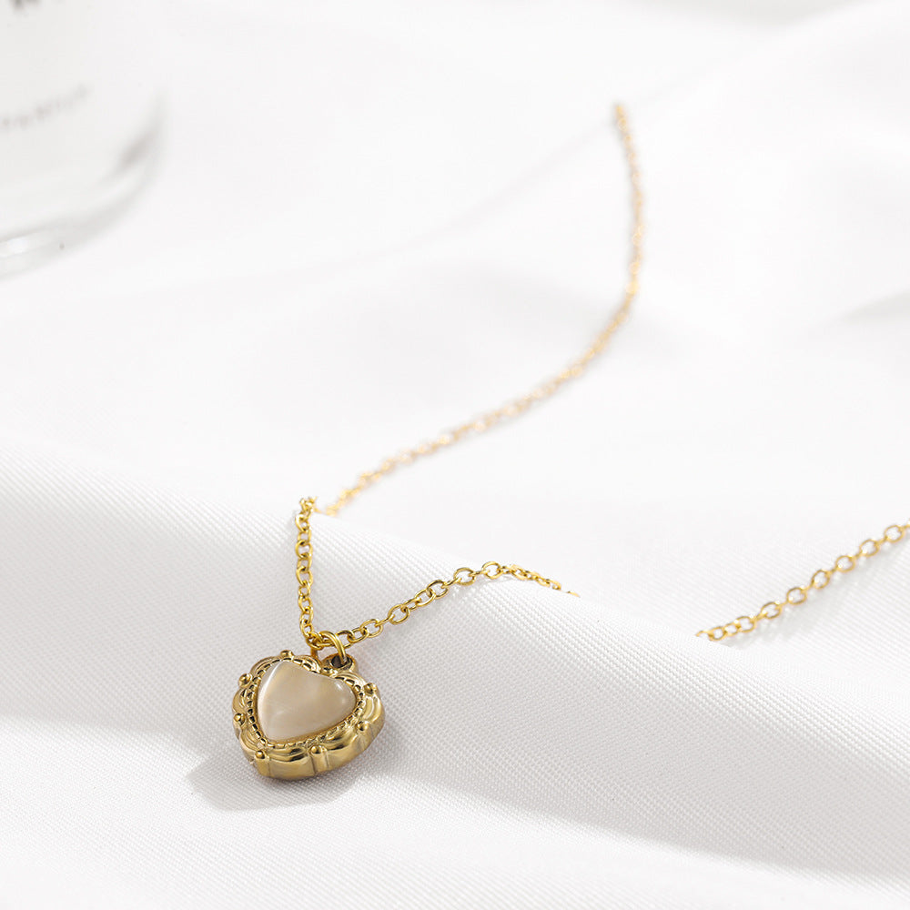 LOVE GEMSTONE NECKLACE