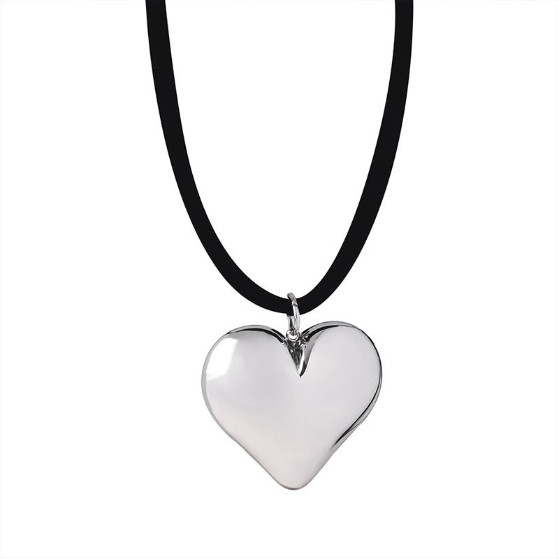 LOVE PENDANT WITH DRAWSTRING NECKLACE