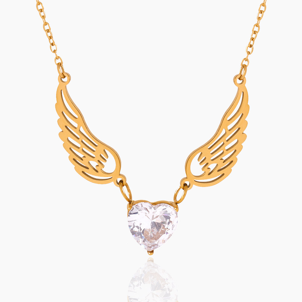 LOVE ANGEL WINGS NECKLACE