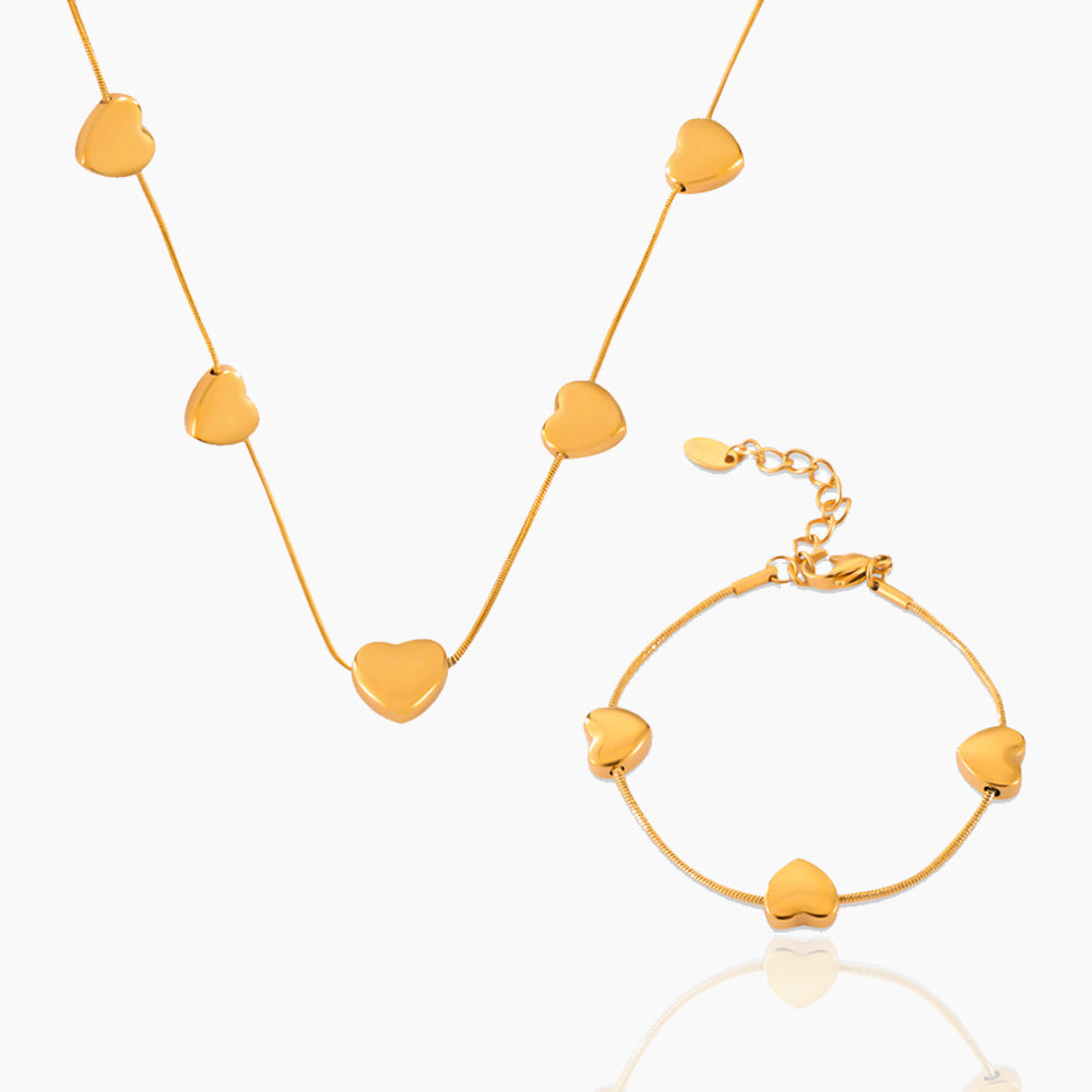 LOVE BEADED NECKLACE