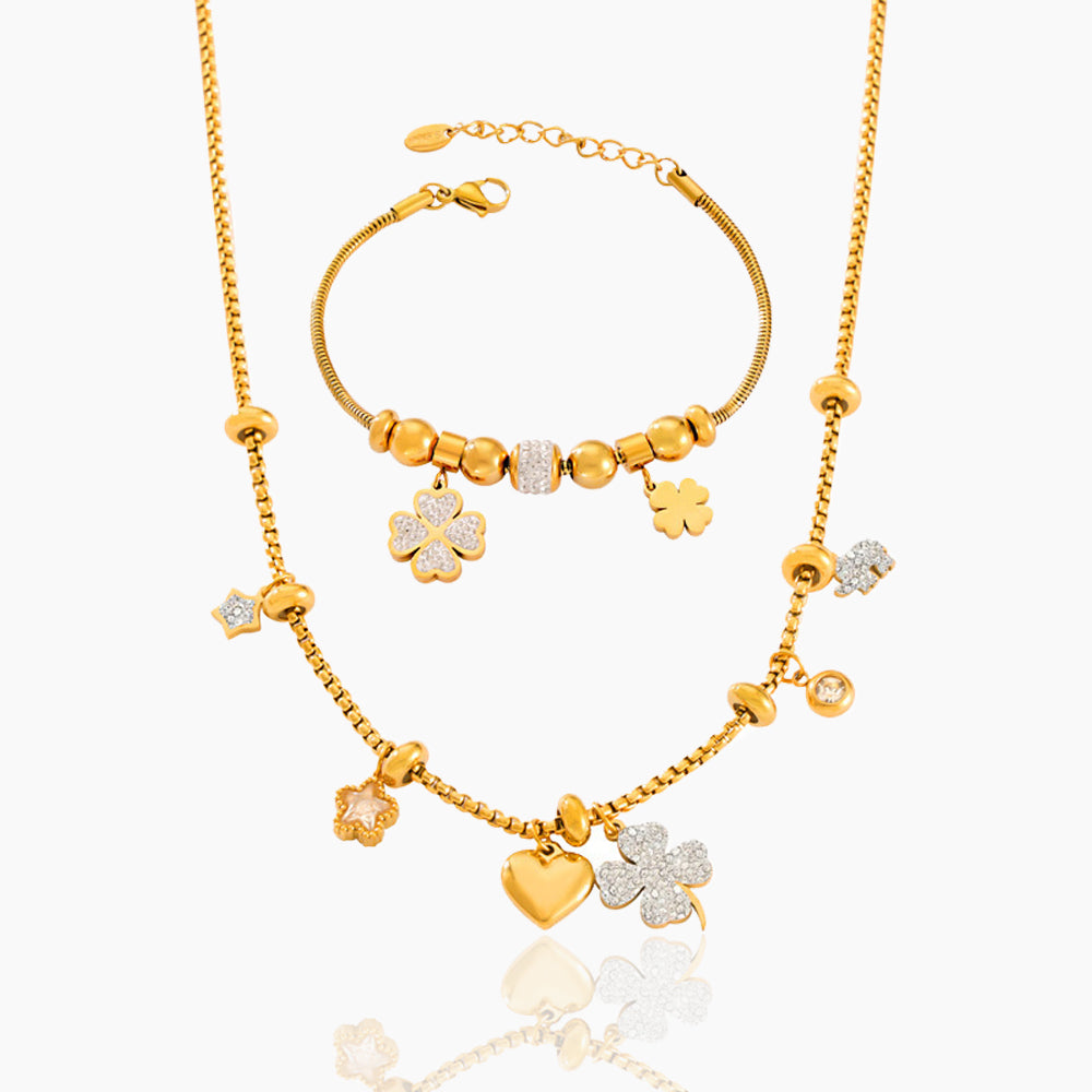 LUCKY GRASS NECKLACE