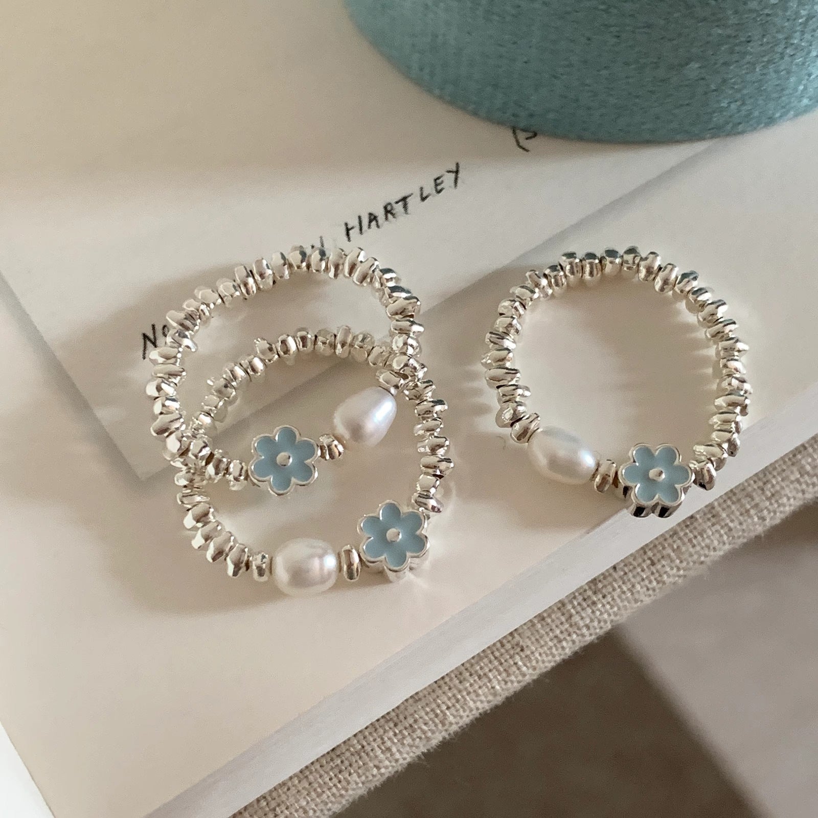 Little Flower Pearl Fairy Ring