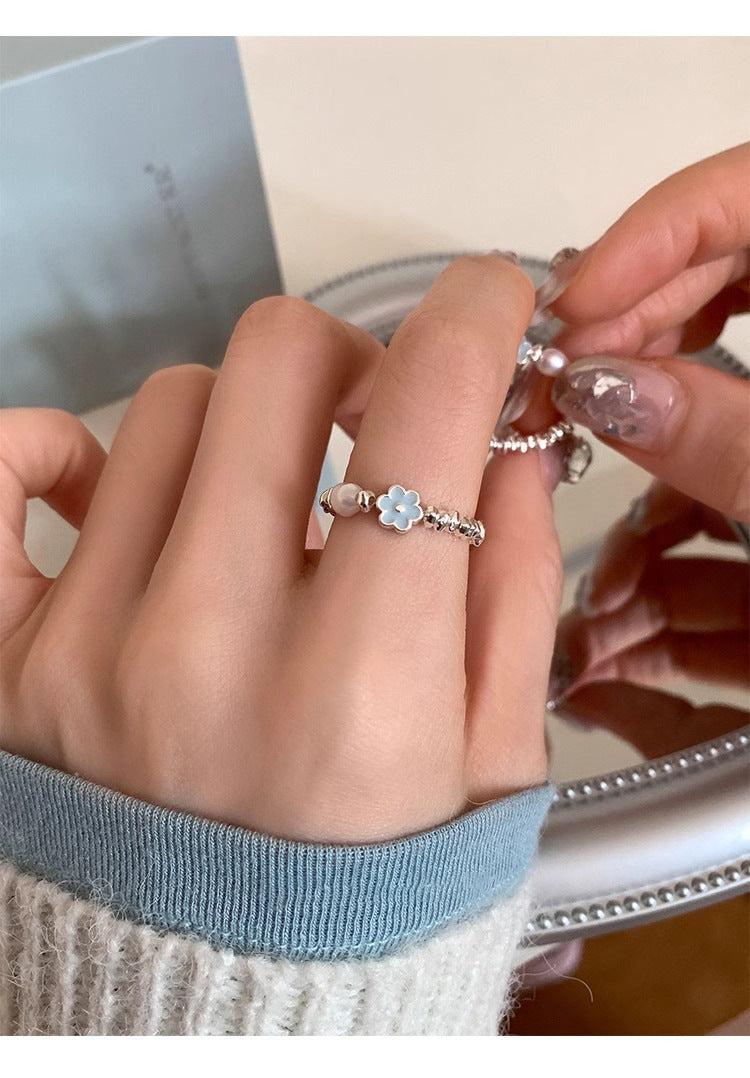 Little Flower Pearl Fairy Ring