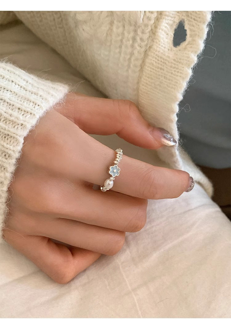 Little Flower Pearl Fairy Ring