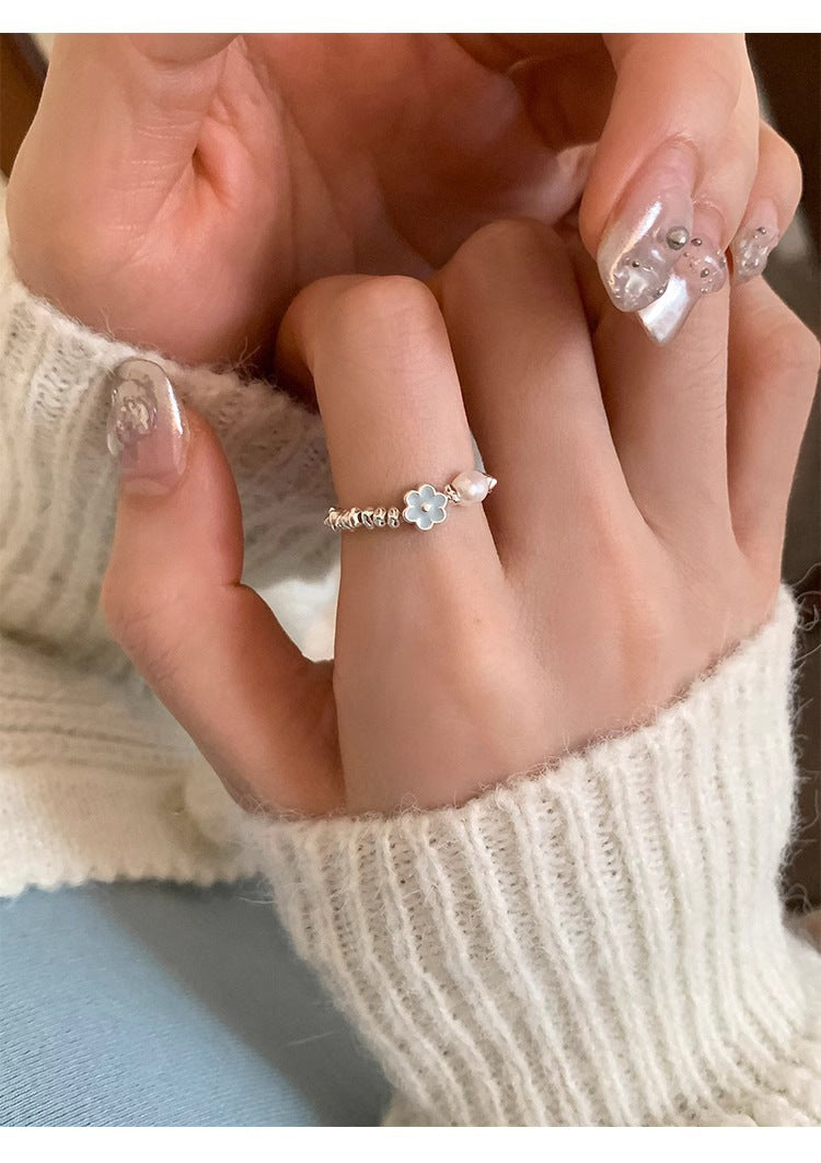 Little Flower Pearl Fairy Ring