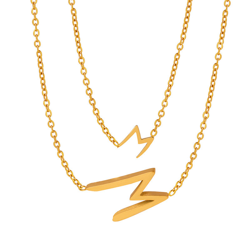 M-LETTER NECKLACE
