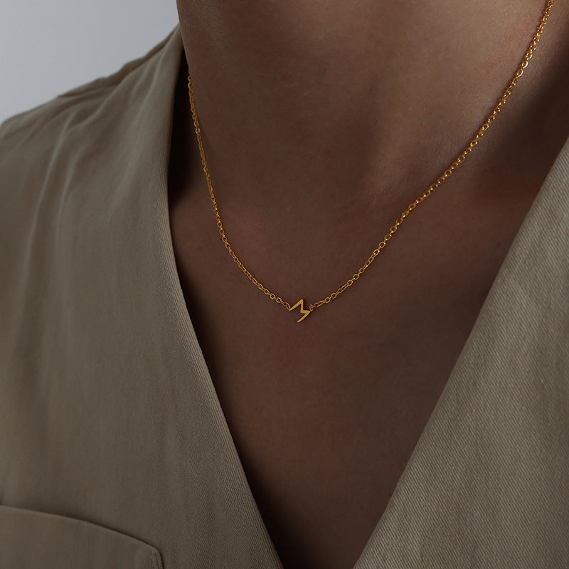 M-LETTER NECKLACE