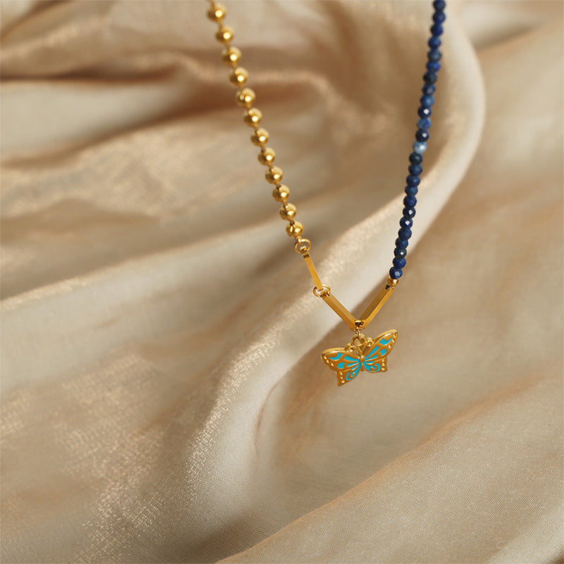 MAILLARD BUTTERFLY PENDANT NECKLACE