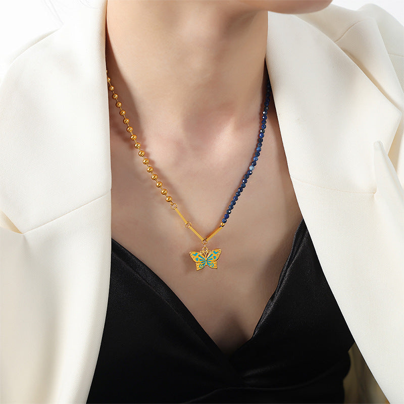 MAILLARD BUTTERFLY PENDANT NECKLACE