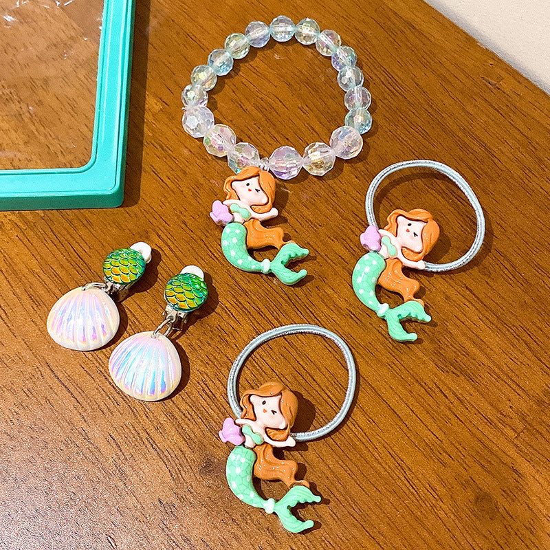 MERMAID PRINCESS BRACELET CUTE SHELL GIFT