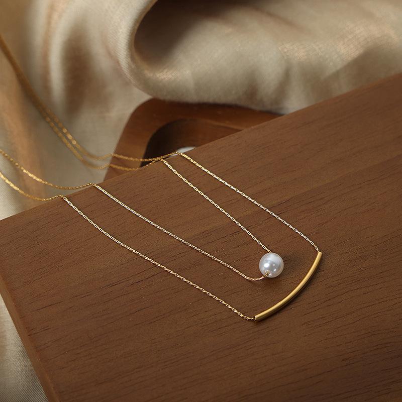 MINIMALIST DOUBLE-LAYER NECKLACE