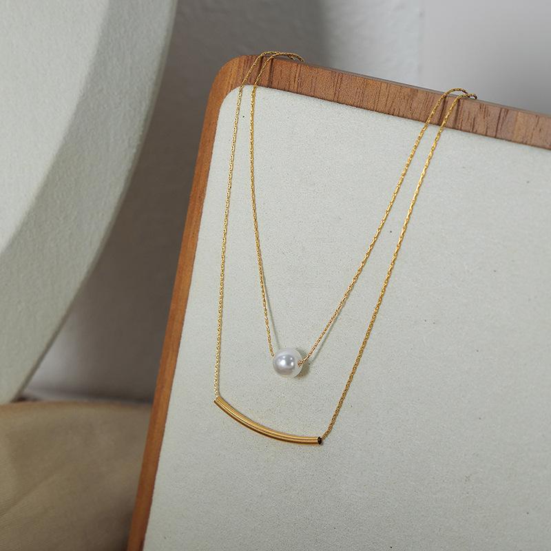 MINIMALIST DOUBLE-LAYER NECKLACE