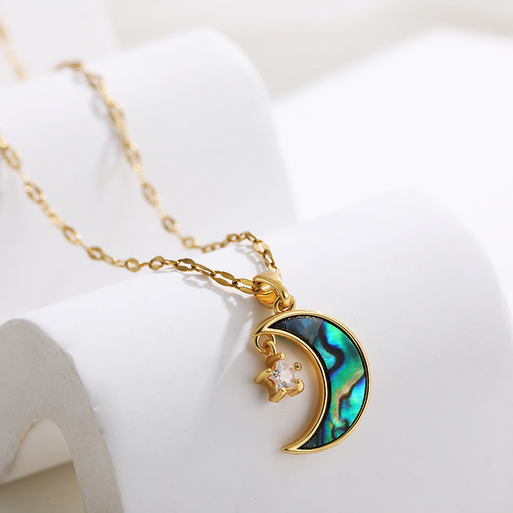 MOON DAINTY NECKLACES