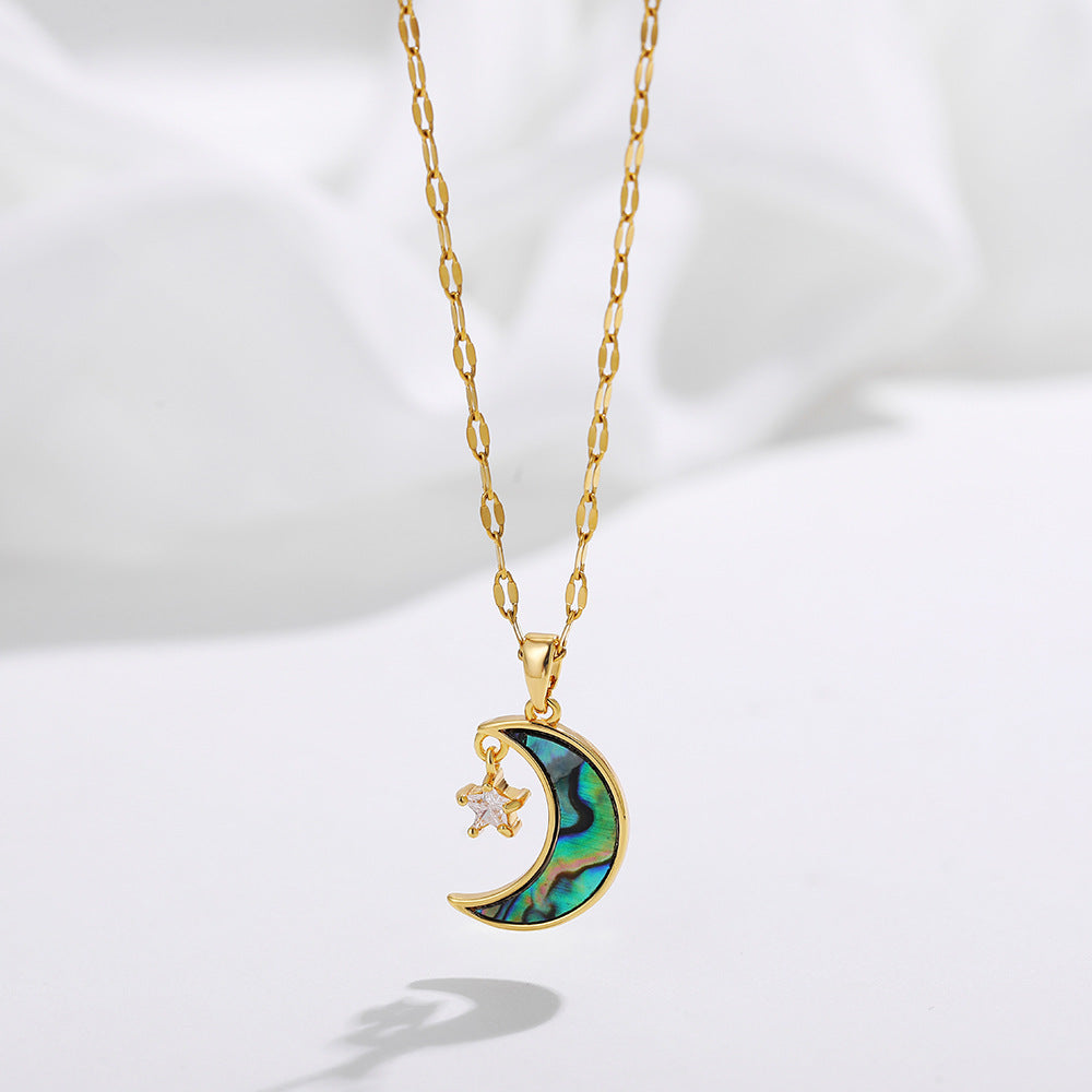 MOON DAINTY NECKLACES