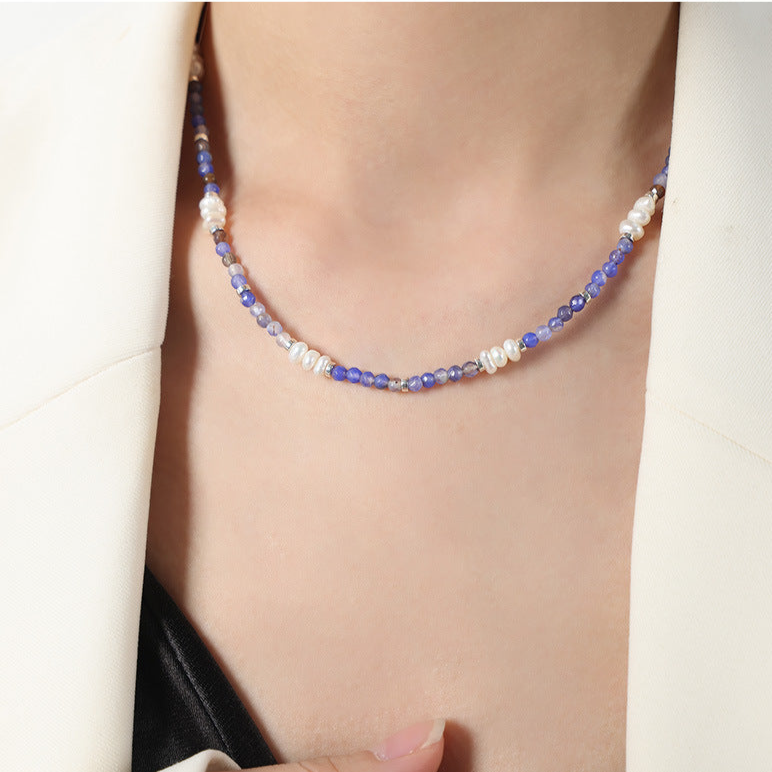 MULTI COLORED BEADED HANDMADE NECKLACE