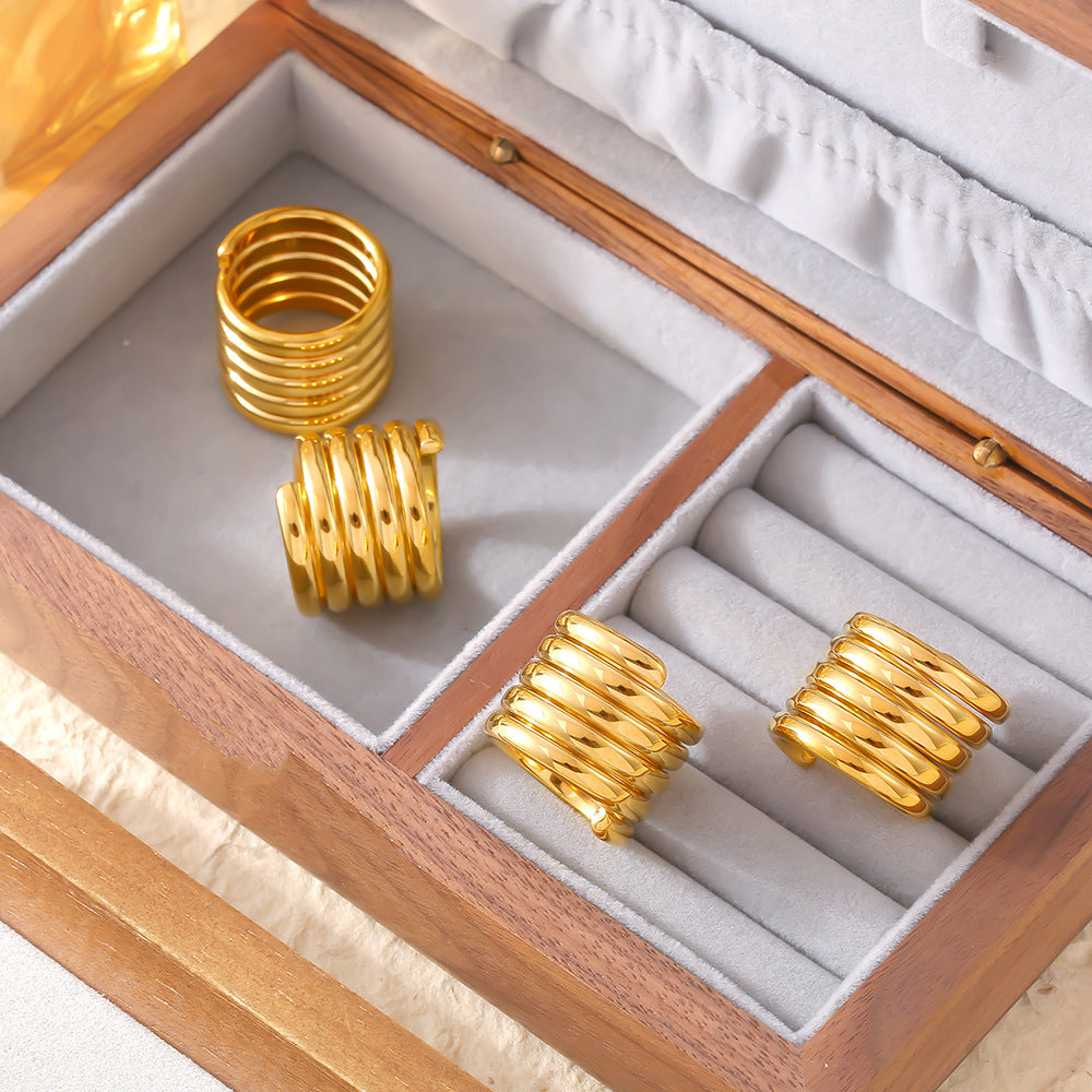 MULTI LAYER WINDING WIDE RING