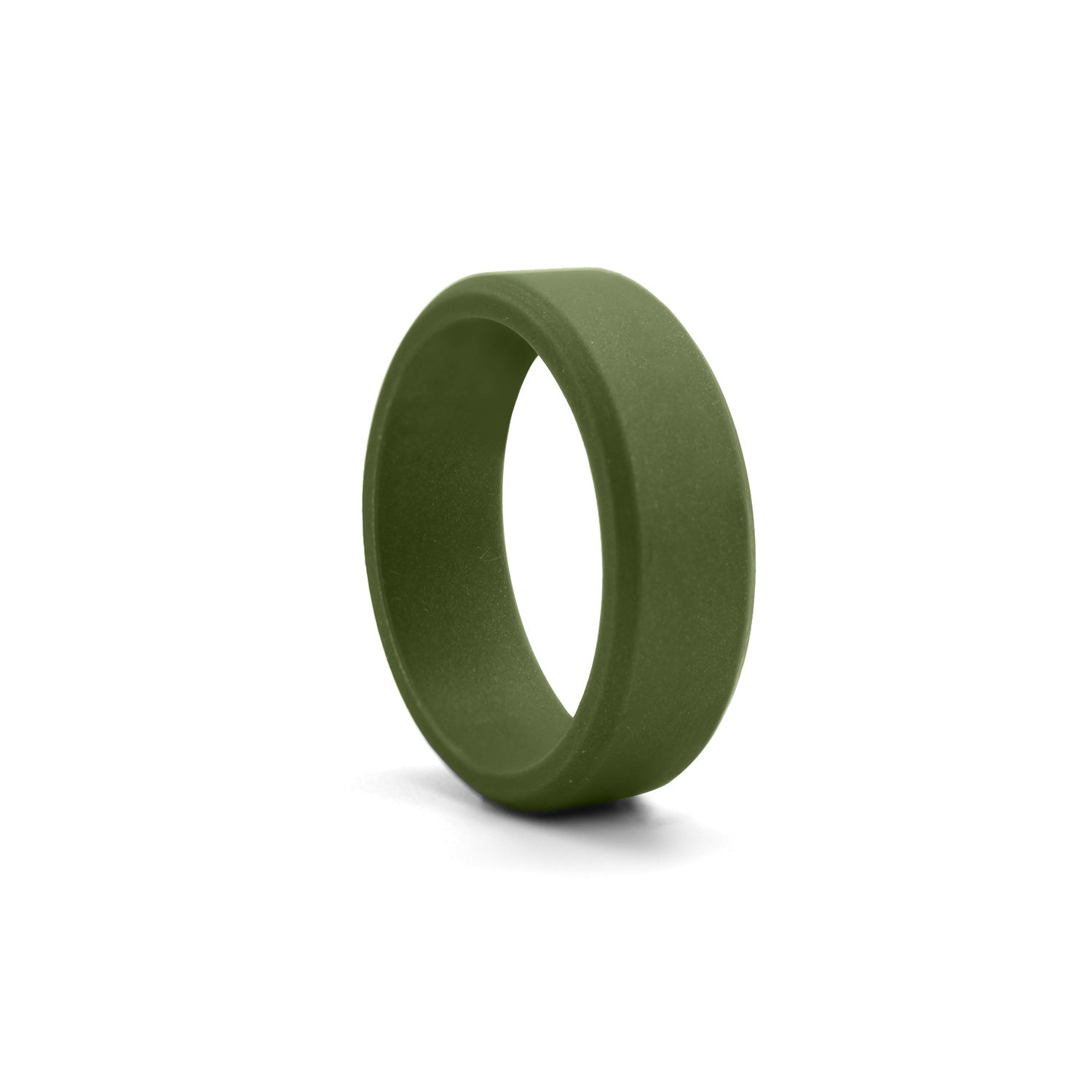 Men's Outdoor Sports Simple Beveled Silicone Ring