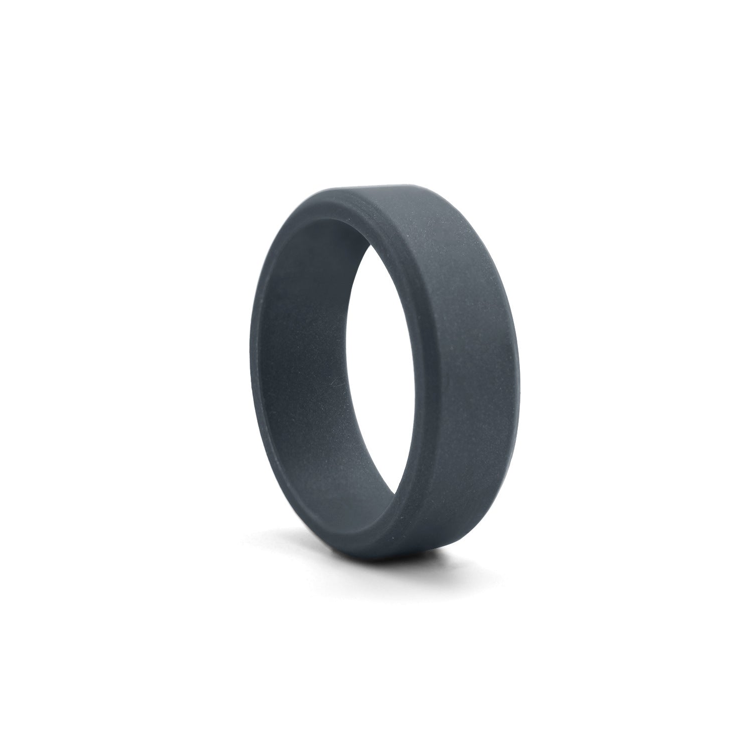 Men's Outdoor Sports Simple Beveled Silicone Ring