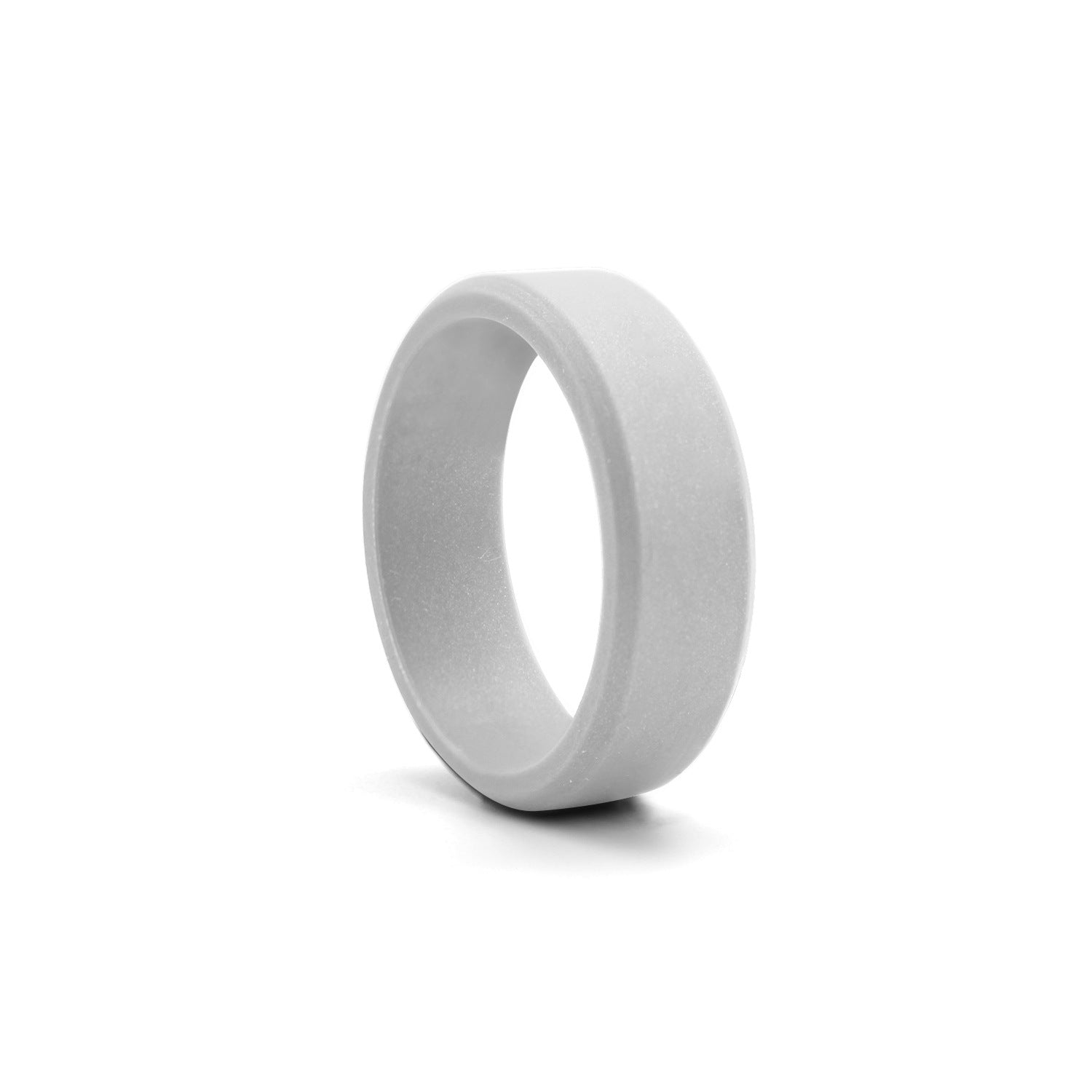 Men's Outdoor Sports Simple Beveled Silicone Ring
