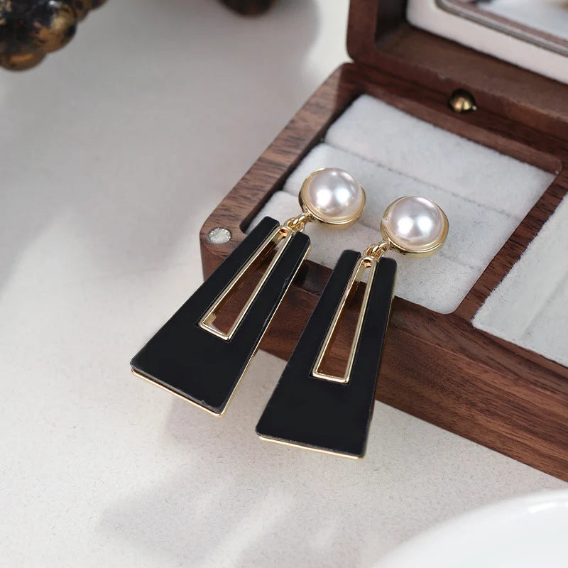 Minimalist Geometric earrings | Daily Wear
