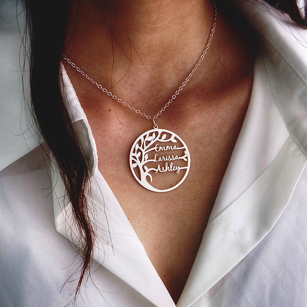 NAME OF LIFE TREE NECKLACES