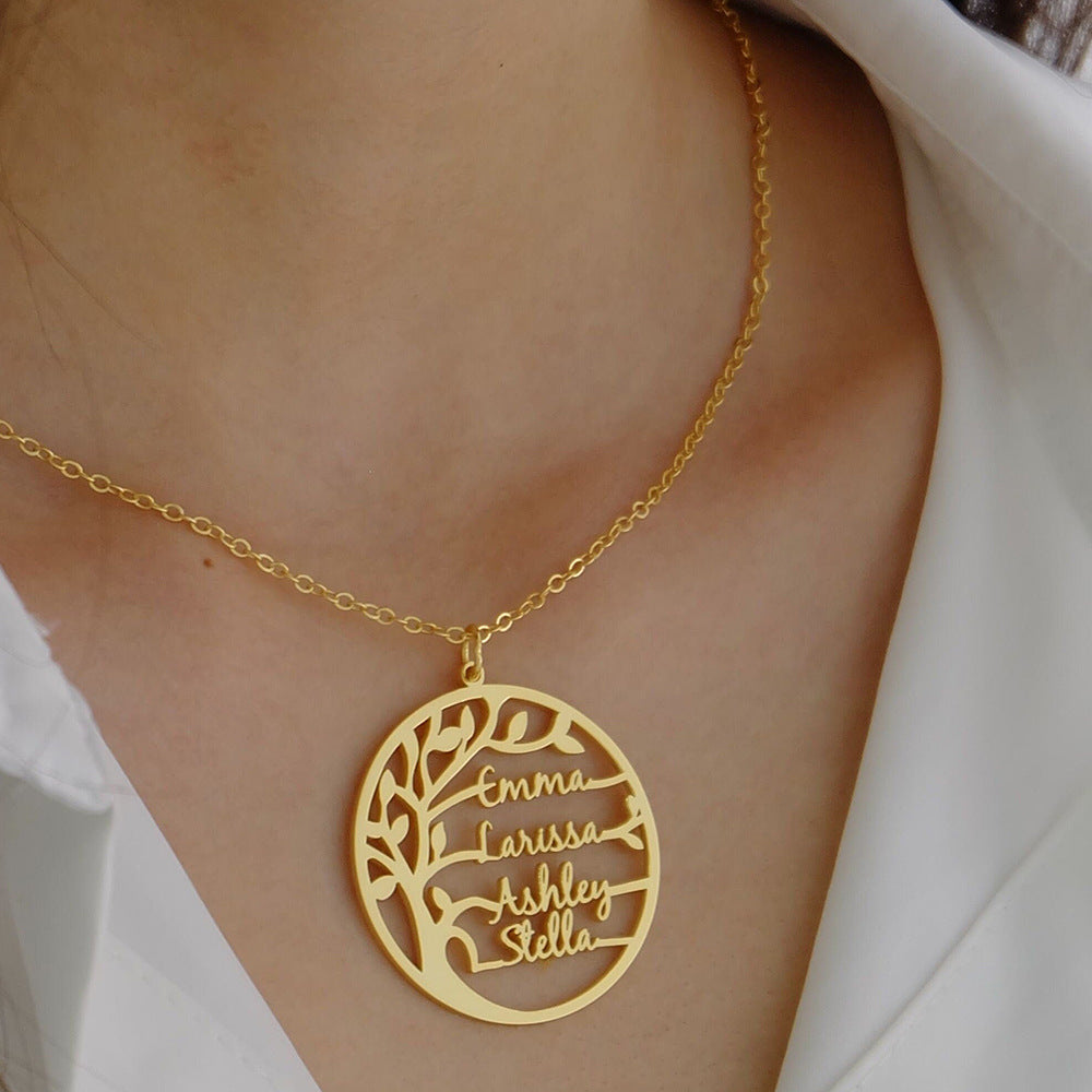 NAME OF LIFE TREE NECKLACES