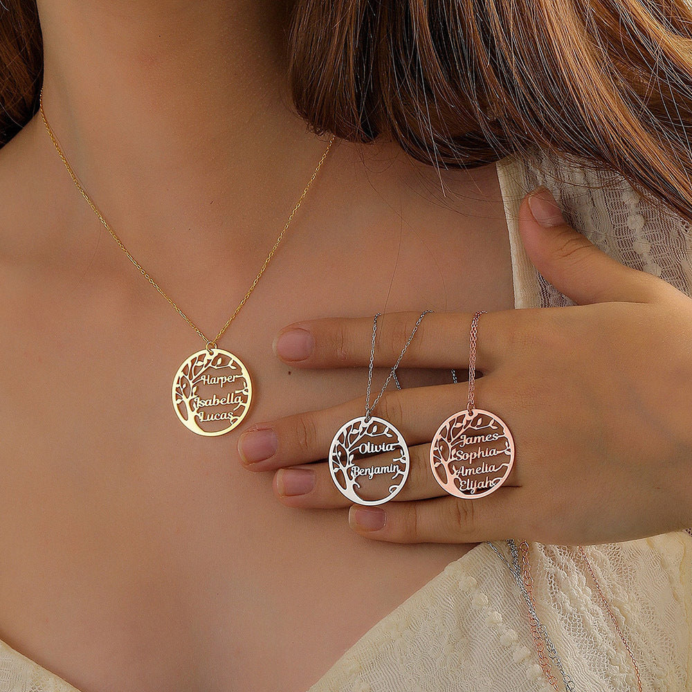 NAME OF LIFE TREE NECKLACES